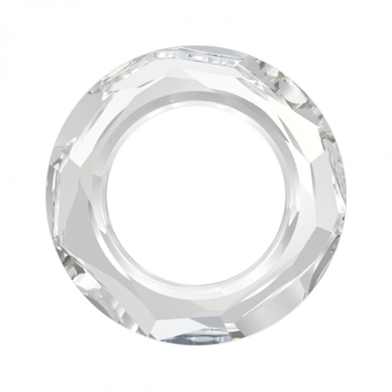 Swarovski 4139 Cosmic Ring 14mm Crystal Unfoiled
