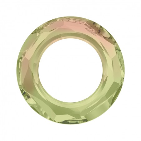 Swarovski 4139 Cosmic Ring 20mm Crystal Luminous Green