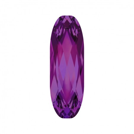 Swarovski 4161 Long Classical Oval 15x5mm Amethyst