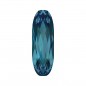 Swarovski 4161 Long Classical Oval 15x5mm Indicolite