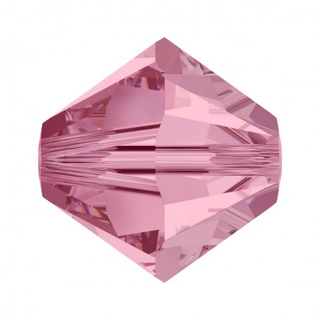 Swarovski 5328 3mm Light Rose