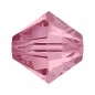 Swarovski 5328 3mm Light Rose