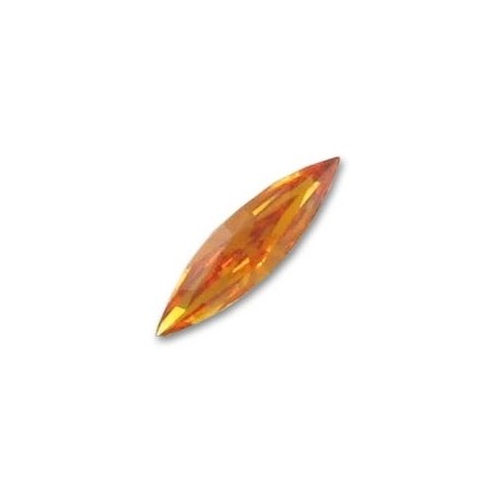 Swarovski 4200 Navette 15x4mm Topaz