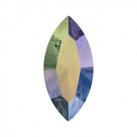 Swarovski 4228 Navette 10x5mm Crystal Paradise Shine