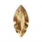 Swarovski 4228 Navette 15x7mm Crystal Golden Shadow