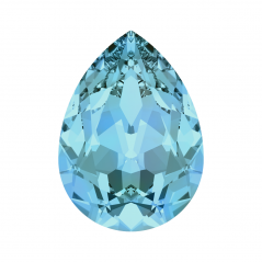 Swarovski 4320 Pear Fancy Stone 8x6mm Aquamarine