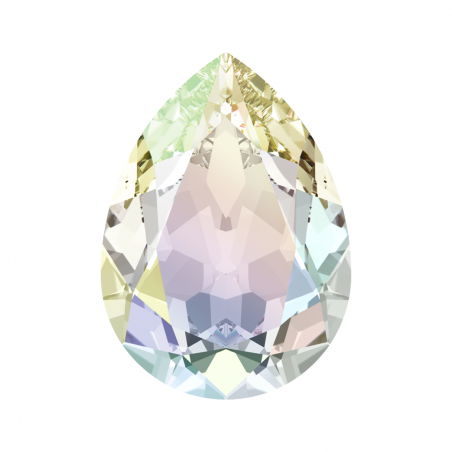 Swarovski 4320 Pear Fancy Stone 8x6mm Crystal AB