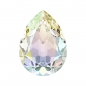 Swarovski 4320 Pear Fancy Stone 8x6mm Crystal AB