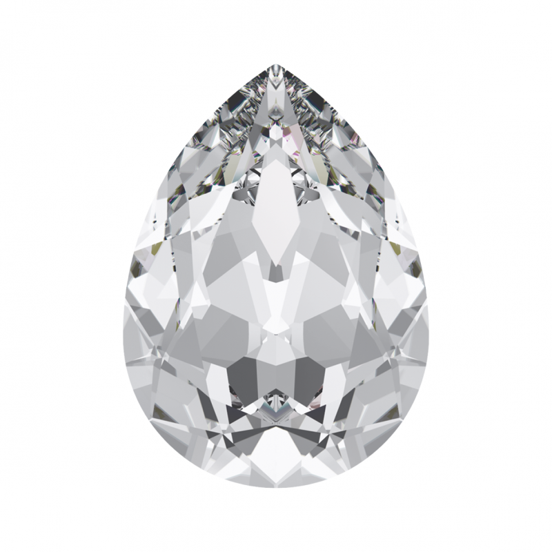 Swarovski 4320 Pear Fancy Stone14x10mm Crystal Swarovski 4320 Pear Fancy Stone14x10mm Crystal