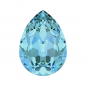 Swarovski 4320 Pear 14x10mm Aquamarine