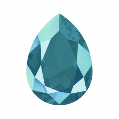Swarovski 4320 Pear 14x10mm Crystal Azure Blue