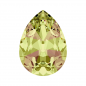 Swarovski 4320 Pear 14x10mm Crystal Luminous Green