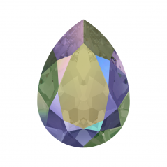 Swarovski 4320 Pear 14x10mm Crystal Paradise Shine