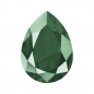 Swarovski 4320 Pear 14x10mm Crystal Royal Green