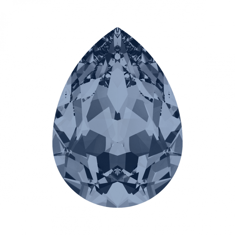 Swarovski 4320 Pear 14x10mm Denim Blue