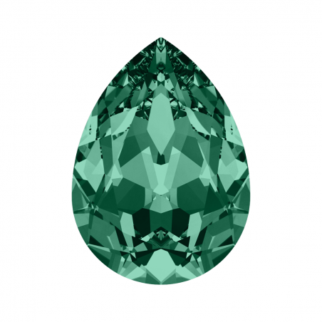 Swarovski 4320 Pear 14x10mm Emerald