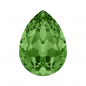 Swarovski 4320 Pear 14x10mm Fern Green
