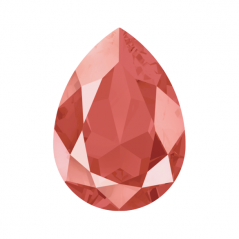 Swarovski 4320 Pear 14x10mm Crystal Light Coral