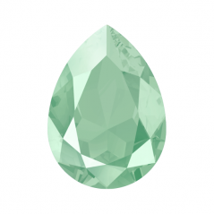 Swarovski 4320 Pear 14x10mm Crystal Mint Green