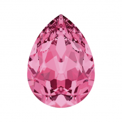 Swarovski 4320 Pear 14x10mm Rose