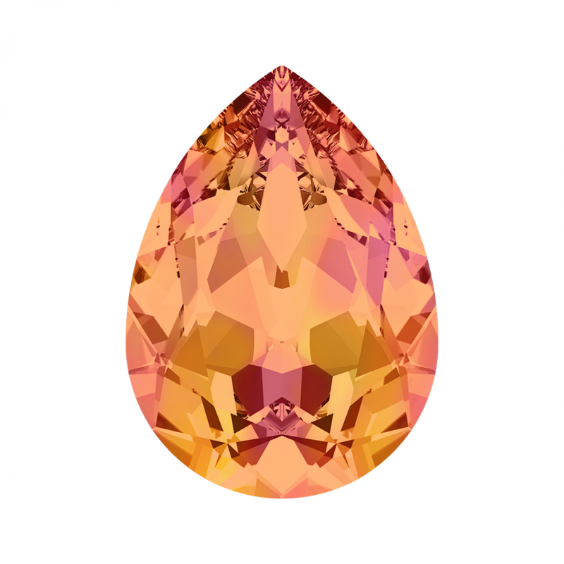Swarovski 4320 Pear 18x13mm Crystal Astral Pink