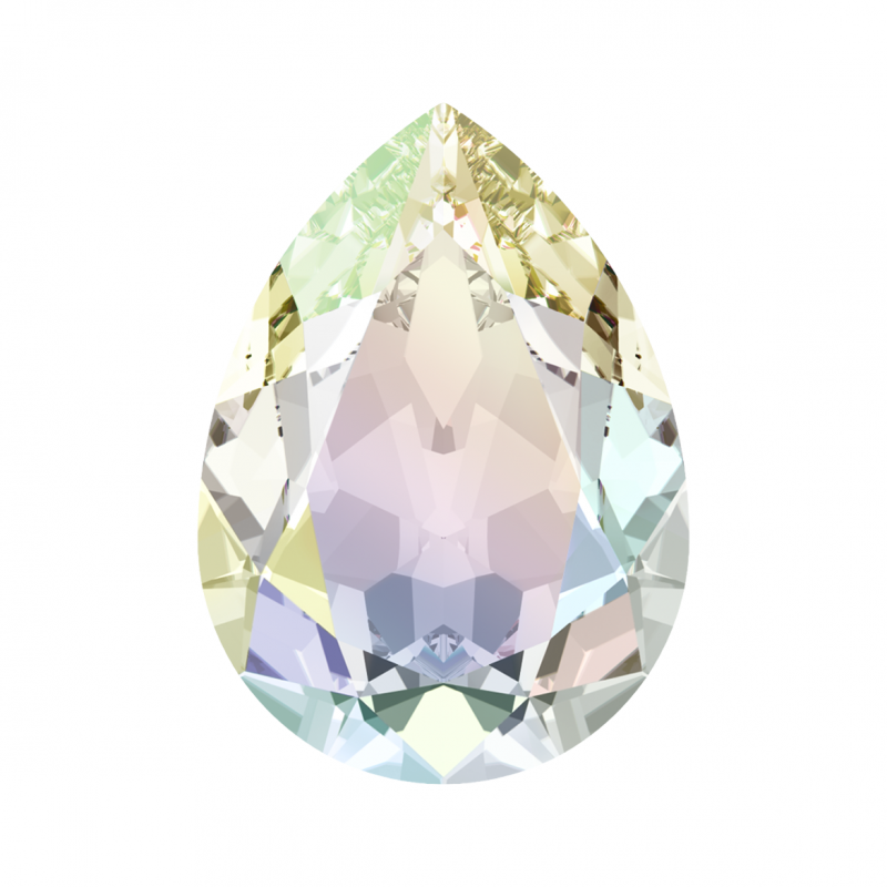 Swarovski 4320 Pear 18x13mm Crystal AB
