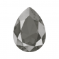 Swarovski 4320 Pear 18x13mm Crystal Dark Grey