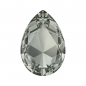 Swarovski 4327 Pear 30x20mm Black Diamond