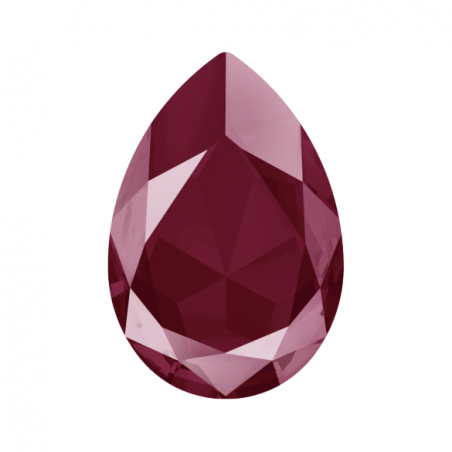 Swarovski 4327 Pear 30x20mm Dark Red