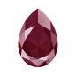 Swarovski 4327 Pear 30x20mm Dark Red