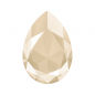 Swarovski 4327 Pear 30x20mm Crystal Ivory Cream