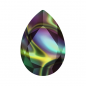 Swarovski 4327 Pear 30x20mm Crystal Rainbow Dark