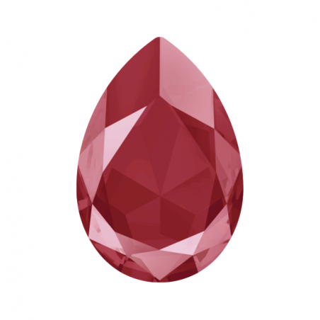 Swarovski 4327 Pear 30x20mm Crystal Royal Red