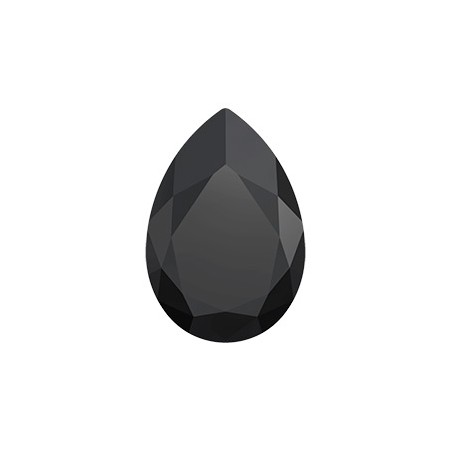 Swarovski 4327 Pear 40x27mm Jet