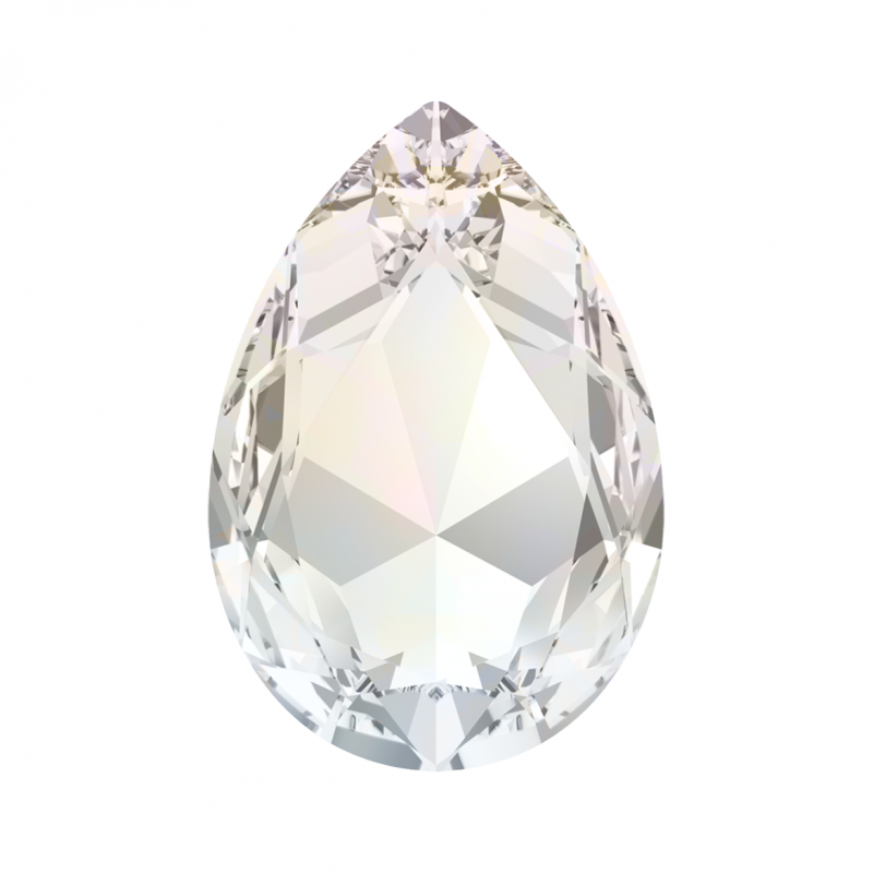 Swarovski 4327 Pear 40x27mm White Opal