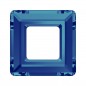 Swarovski 4439 Square Ring 14mm Crystal Bermuda Blue
