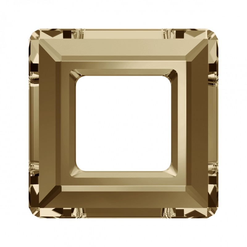Swarovski 4439 Square Ring 14mm Crystal Golden Shadow Swarovski 4439 Square Ring 14mm Crystal Golden Shadow