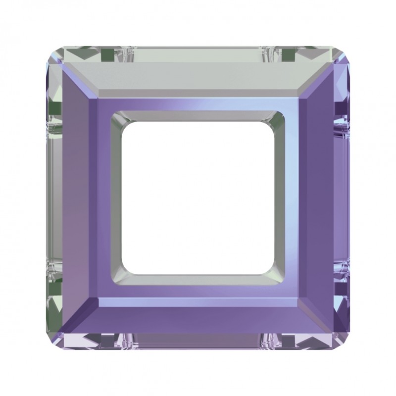 Swarovski 4439 Square Ring 14mm Crystal Vitrail Light Swarovski 4439 Square Ring 14mm Crystal Vitrail Light