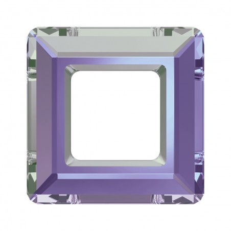 Swarovski 4439 Square Ring 14mm Crystal Vitrail Light