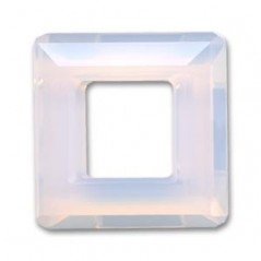 Swarovski 4439 Square Ring 14mm White Opal