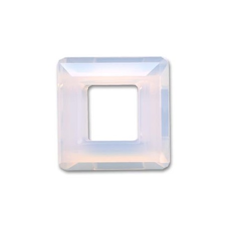 Swarovski 4439 Square Ring 14mm White Opal