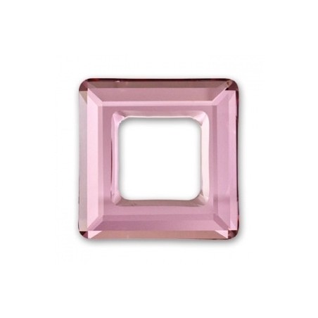 Swarovski 4439 Square Ring 20mm Crystal Antique Pink