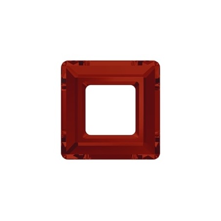 Swarovski 4439 Square Ring 20mm Crystal Red Magma