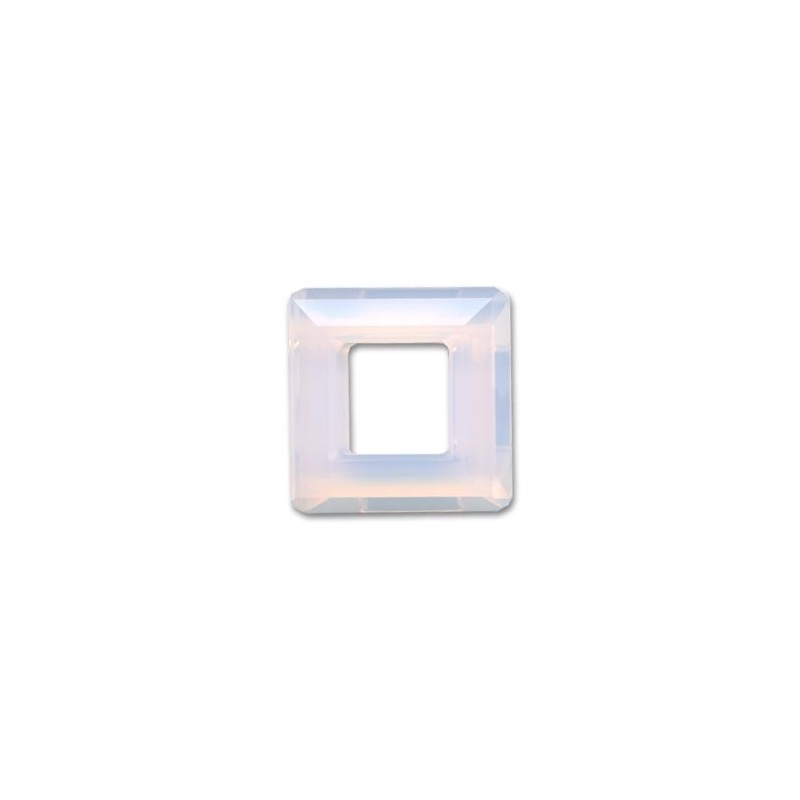 Swarovski 4439 Square Ring 20mm White Opal