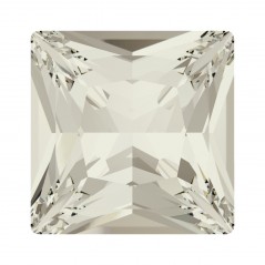 Swarovski 4447 Princess Square 12mm Crystal Silver Shade