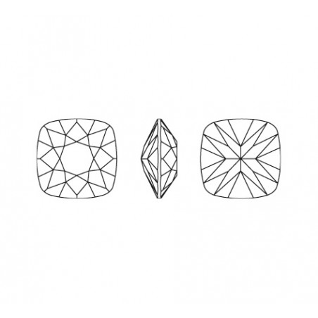 Swarovski 4470 Cushion Cut 10mm Aquamarine
