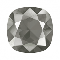 Swarovski 4470 Cushion Cut 10mm Crystal Dark Grey