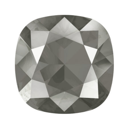 Swarovski 4470 Cushion Cut 10mm Crystal Dark Grey