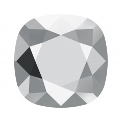 Swarovski 4470 Cushion Cut 10mm Crystal Light Chrome