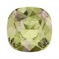 Swarovski 4470 Cushion Cut 10mm Crystal Luminous Green